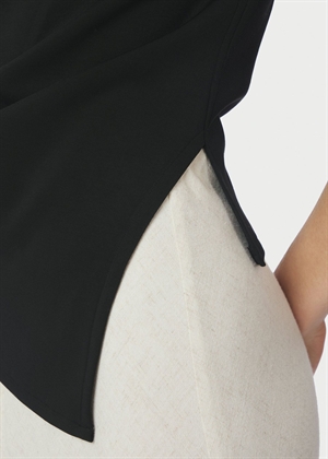 Rasmine soft bluse Sort Neo Noir 